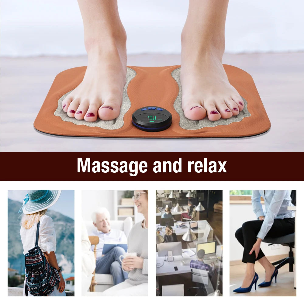 3D Foot Massager Pad – EMS (Electrical Muscle Stimulation)