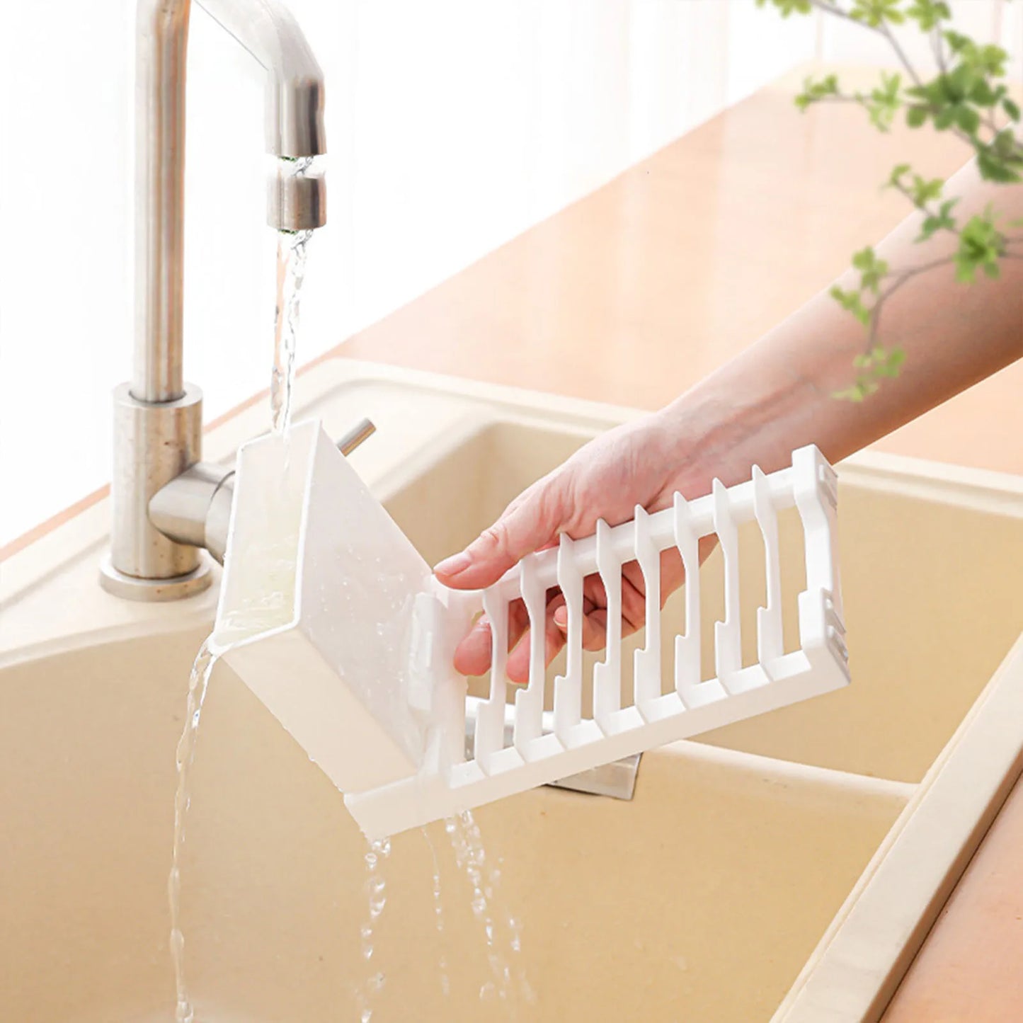 Foldable Hanging Dish Drying Rack