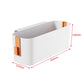 Hanging Plastic Bedside Caddy with Removable Hook