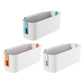 Hanging Plastic Bedside Caddy with Removable Hook