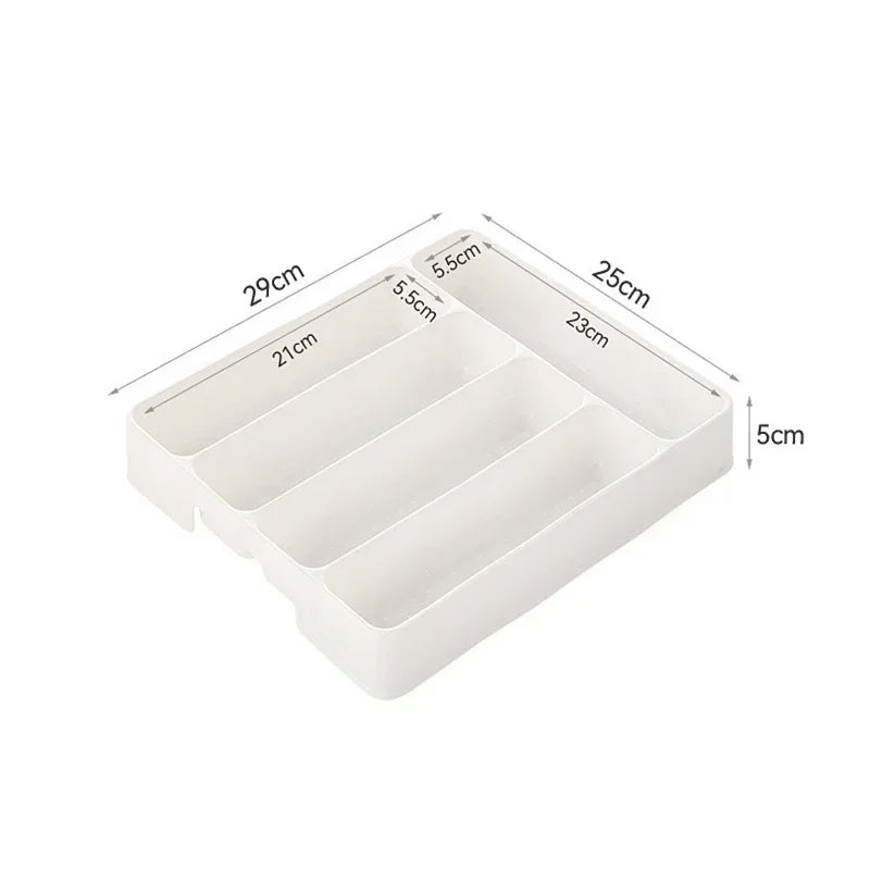 Cutlery Drawer Organizer – 4 or 5 Compartments