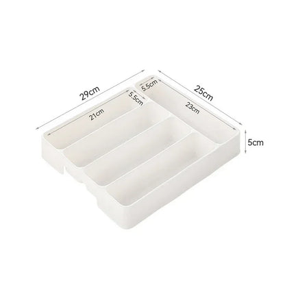 Cutlery Drawer Organizer – 4 or 5 Compartments