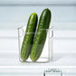 Clear Refrigerator Storage Bins with Handles