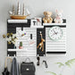 Wall-Mounted Pegboard Organizer with Hooks
