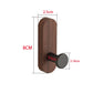 Self-Adhesive Walnut Wood Wall Hooks – 1, 2 or 4 Pack