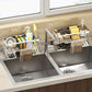 Stainless Steel Sink Caddy with Drain Tray
