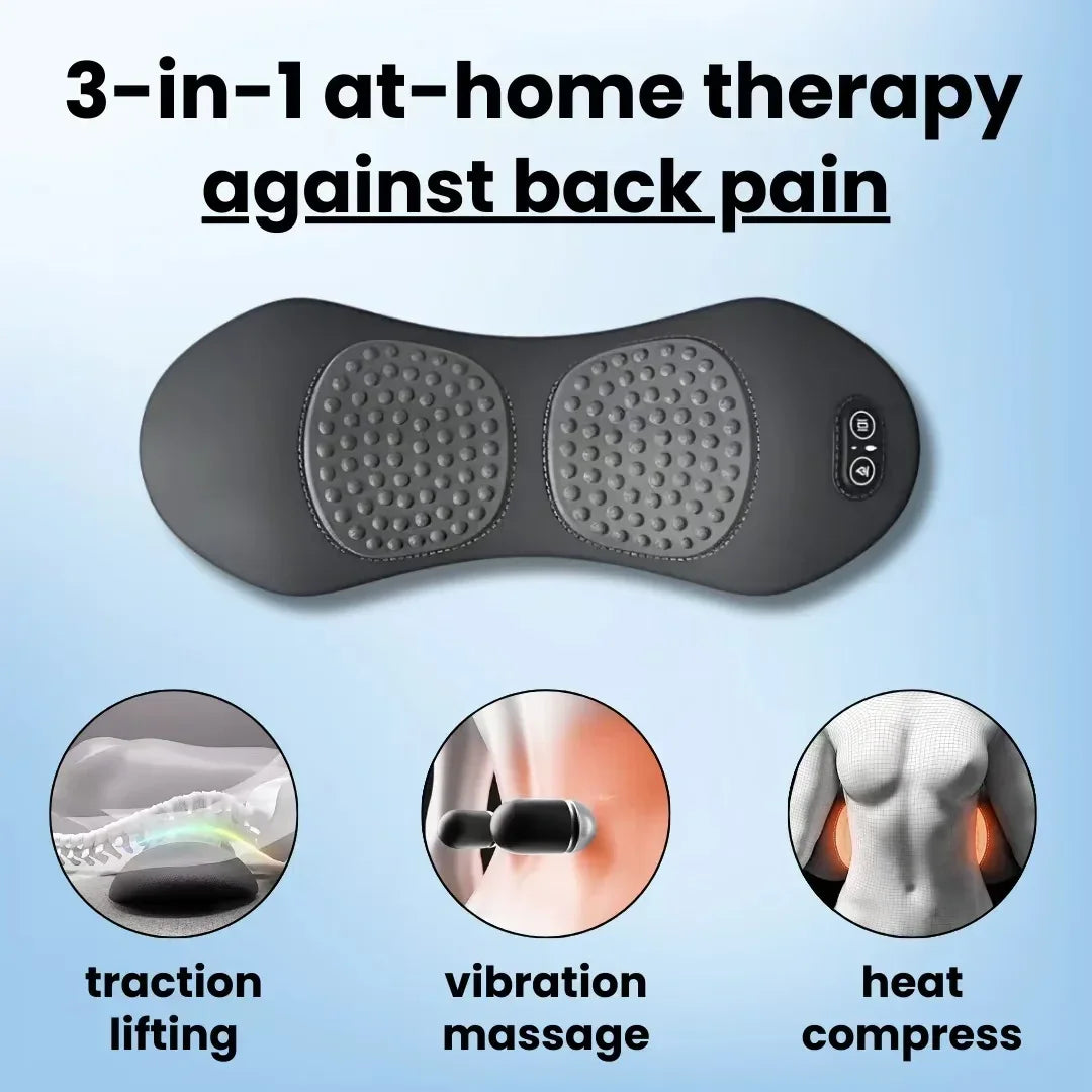 Shiatsu 3-in-1 Back Massager 2-Pack – Neck & Lumbar Set