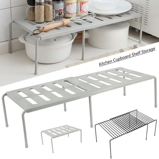 Expandable Freestanding Kitchen Shelf Organizer — product image 1 of 9