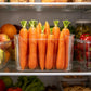 Clear Refrigerator Storage Bins with Handles