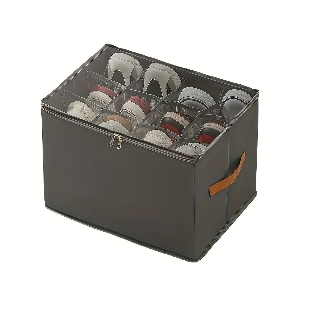 Foldable Oxford Fabric Shoe Storage Organizer