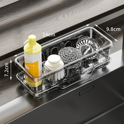 Kitchen Sink Caddy with Drain Rack
