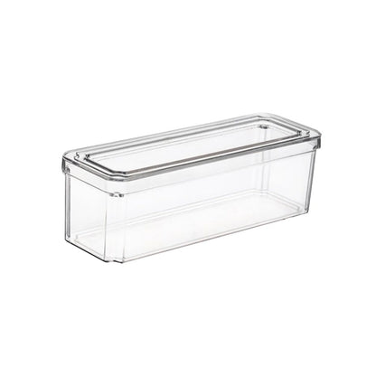 Stackable Clear Refrigerator Storage Bin with Handle — product image 8 of 14