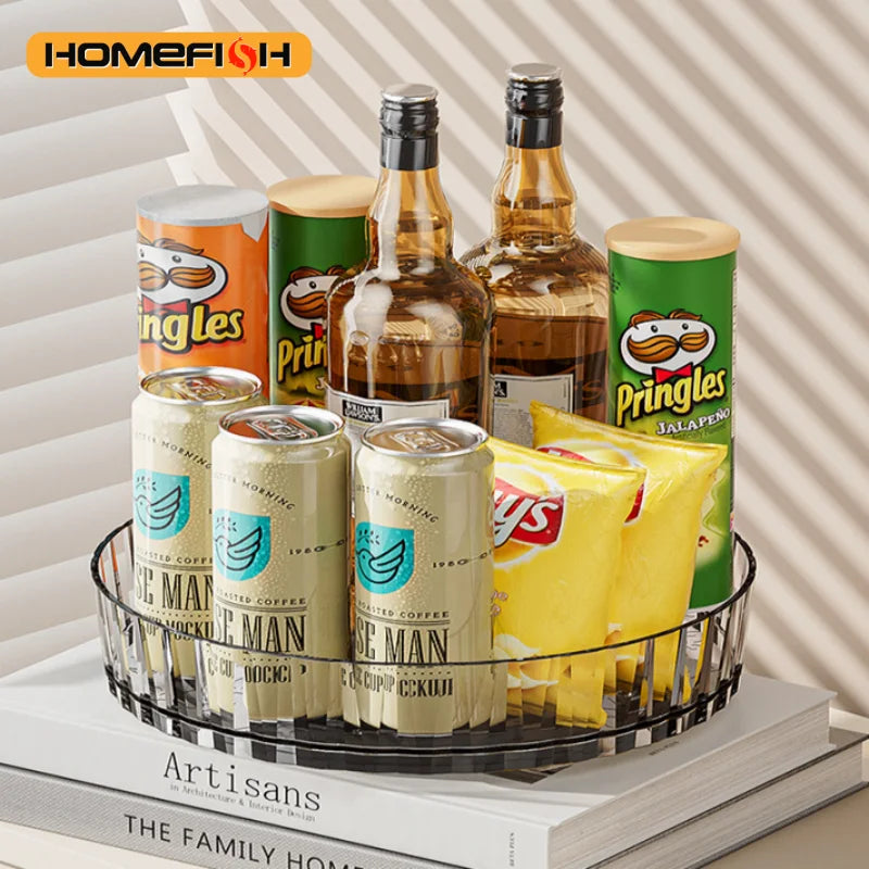 Multi-Purpose Rotating Countertop Organizer