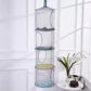 4-Compartment Foldable Hanging Mesh Organizer