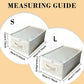 Linen Bedding Storage Box with View Window