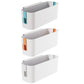 Hanging Plastic Bedside Caddy with Removable Hook
