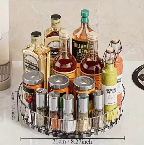 Multi-Purpose Rotating Countertop Organizer