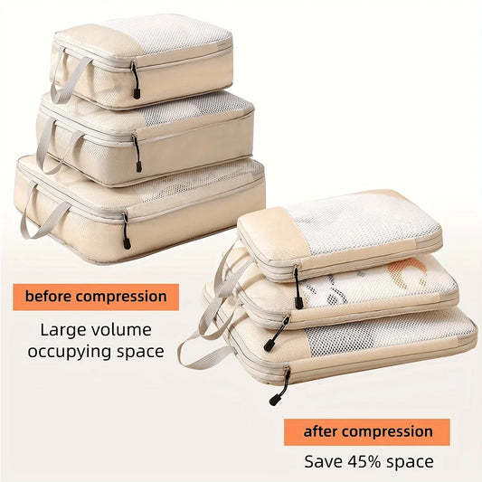 3-Piece Compression Packing Cube Set — product image 1 of 11