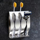 Self-Adhesive Wall-Mounted Toothbrush Holder, 2/3 Hooks