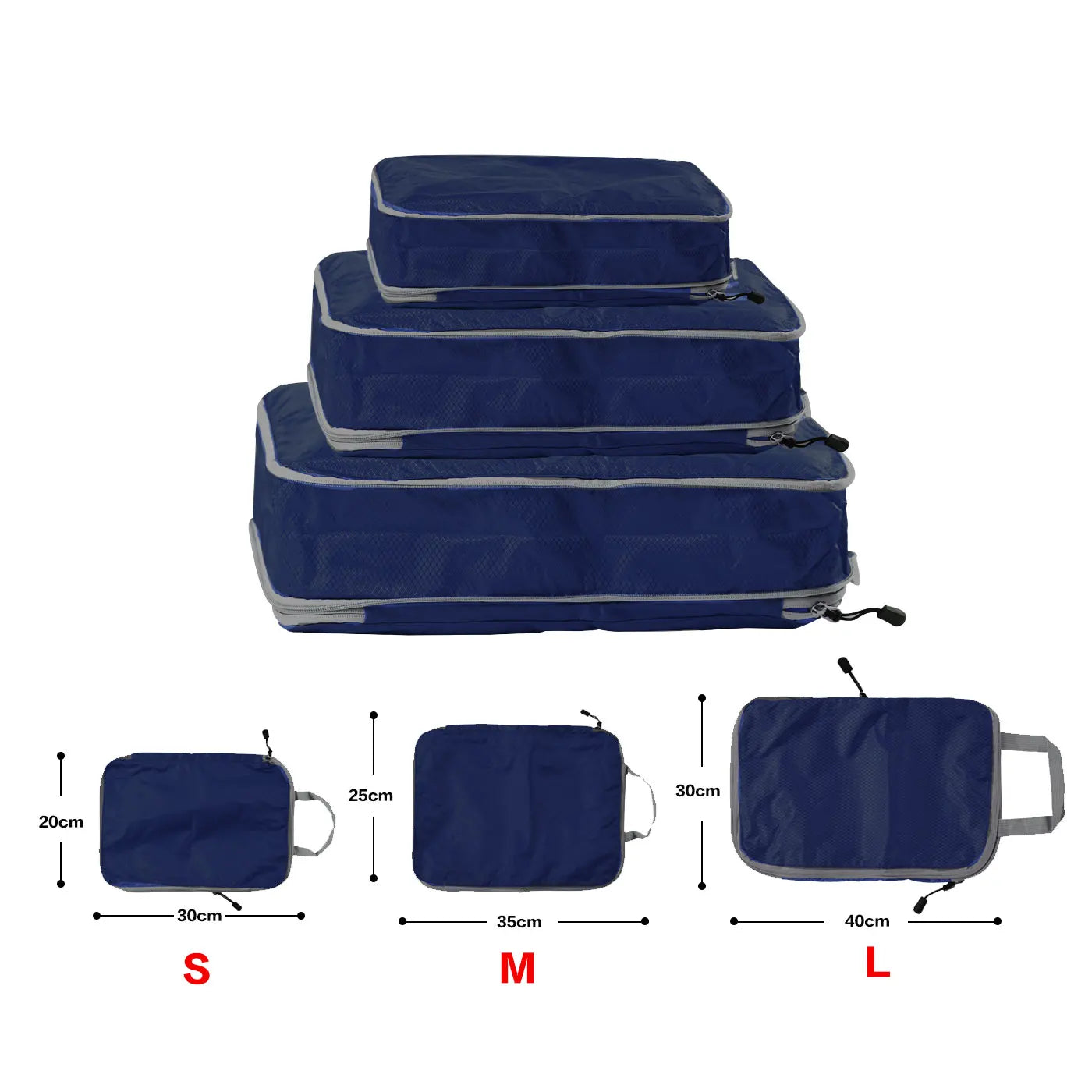 Foldable Compression Packing Cubes