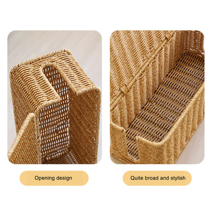 Hand-Woven Cable Management Box for Desk & TV Areas — product image 3 of 8
