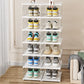 6-Tier Foldable Stackable Shoe Organizer
