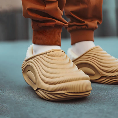 CozyWave — Plush Winter Slippers