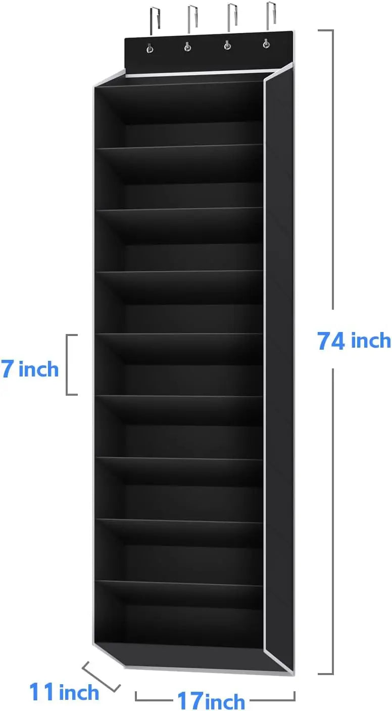 10-Tier Over-Door Shoe Organizer
