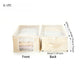 Linen Bedding Storage Box with View Window