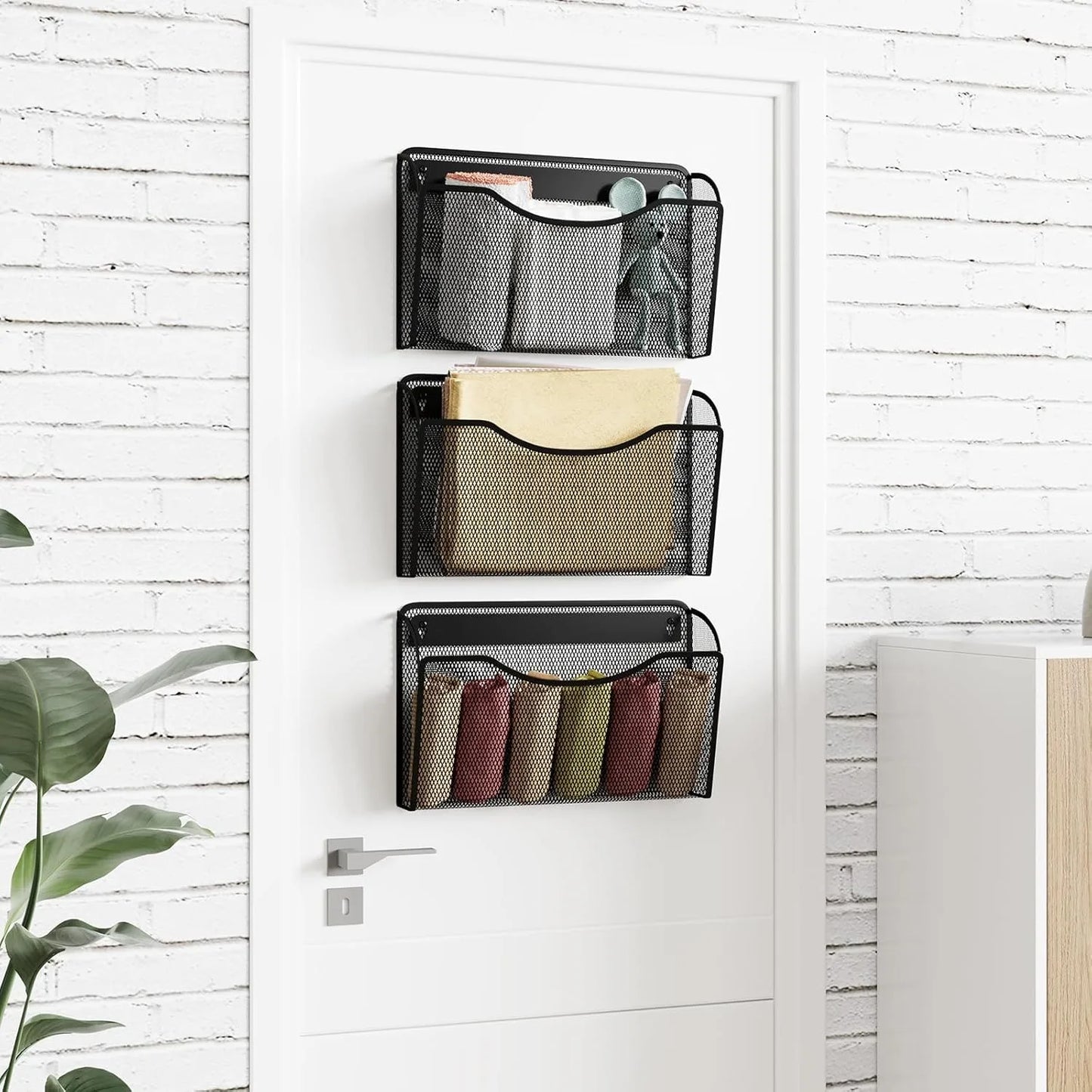 Mesh Wall-Mounted File Organizer – Small or Large