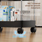 4-Tier Slim Rolling Storage Cart