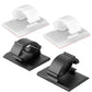 Desktop Cable Organizer Clips – 30 or 90 Pieces