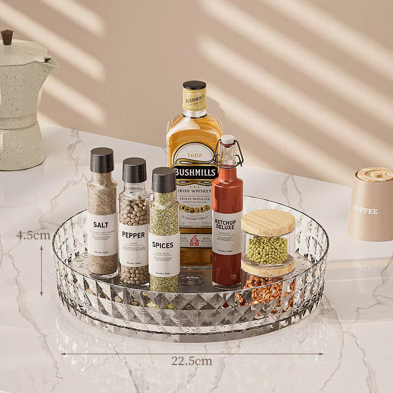 Rotating Spice Organizer for Countertops
