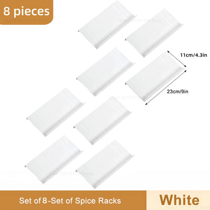 4-Layer Adjustable Spice Drawer Organizer