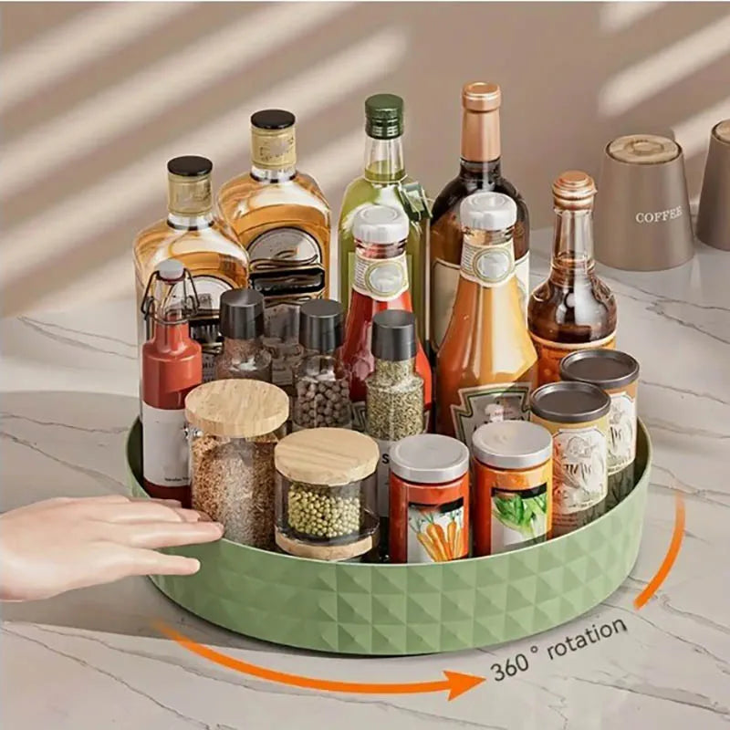 Rotating Spice Organizer for Countertops