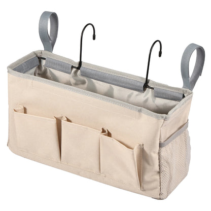 Multi-Pocket Oxford Fabric Bedside Caddy