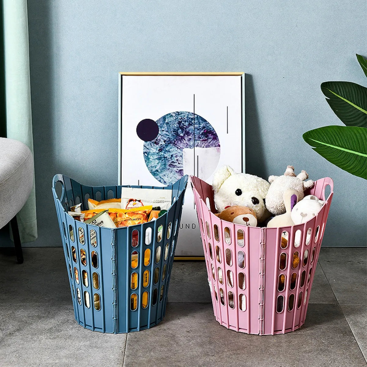 Foldable Fabric Laundry Hamper