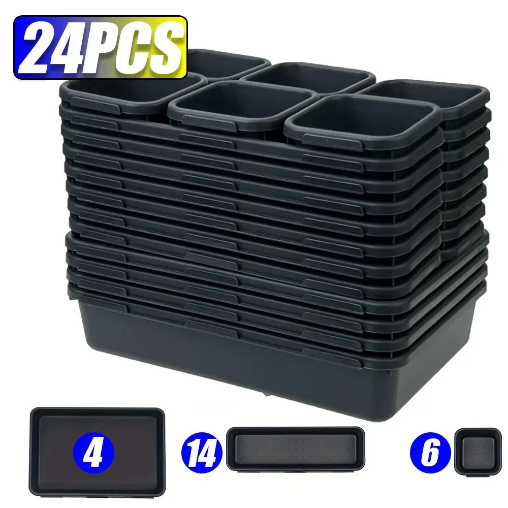 8/26/47-Piece Tool Tray & Drawer Organizer