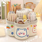 Rotating Multi-Compartment Desk Organizer