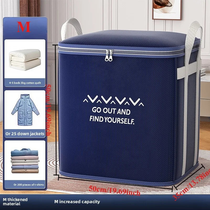 Extra-Large Bedding Storage Bag with Reinforced Handles