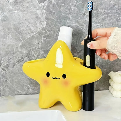 Star-Shaped Freestanding Toothbrush Holder — product image 4 of 8