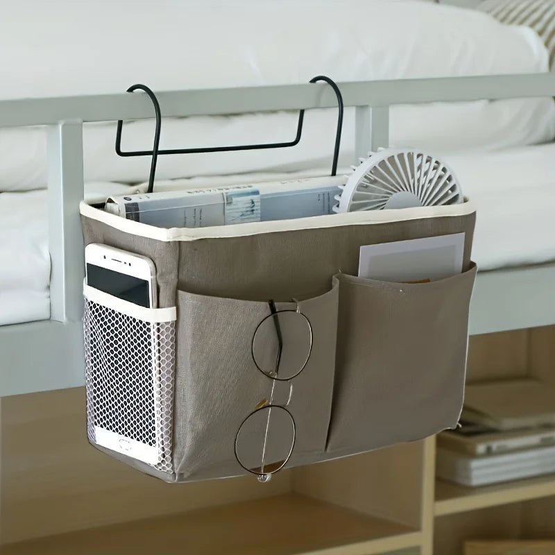 Multi-Pocket Fabric Wall Storage Organizer