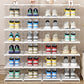 6-Tier Foldable Stackable Shoe Organizer