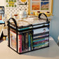 Foldable Zippered Book Storage Box