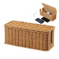 Hand-Woven Cable Management Box for Desk & TV Areas