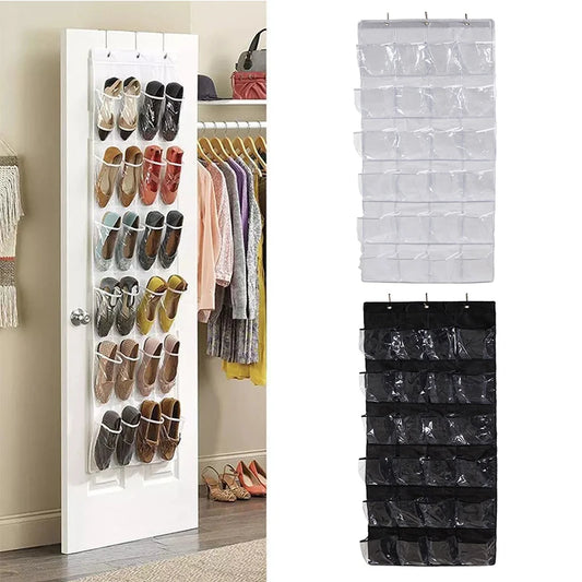 24-Grid Over-Door Shoe Organizer — product image 1 of 9
