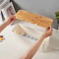 Bamboo-Lid Cable Management Box