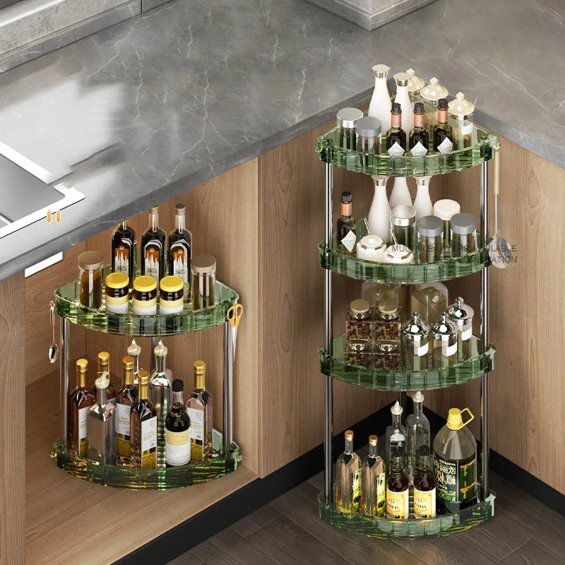 Multi-Layer Corner Storage Rack