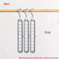 3-Piece 9-Hole Foldable Space-Saving Hangers