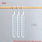 3-Piece 9-Hole Foldable Space-Saving Hangers
